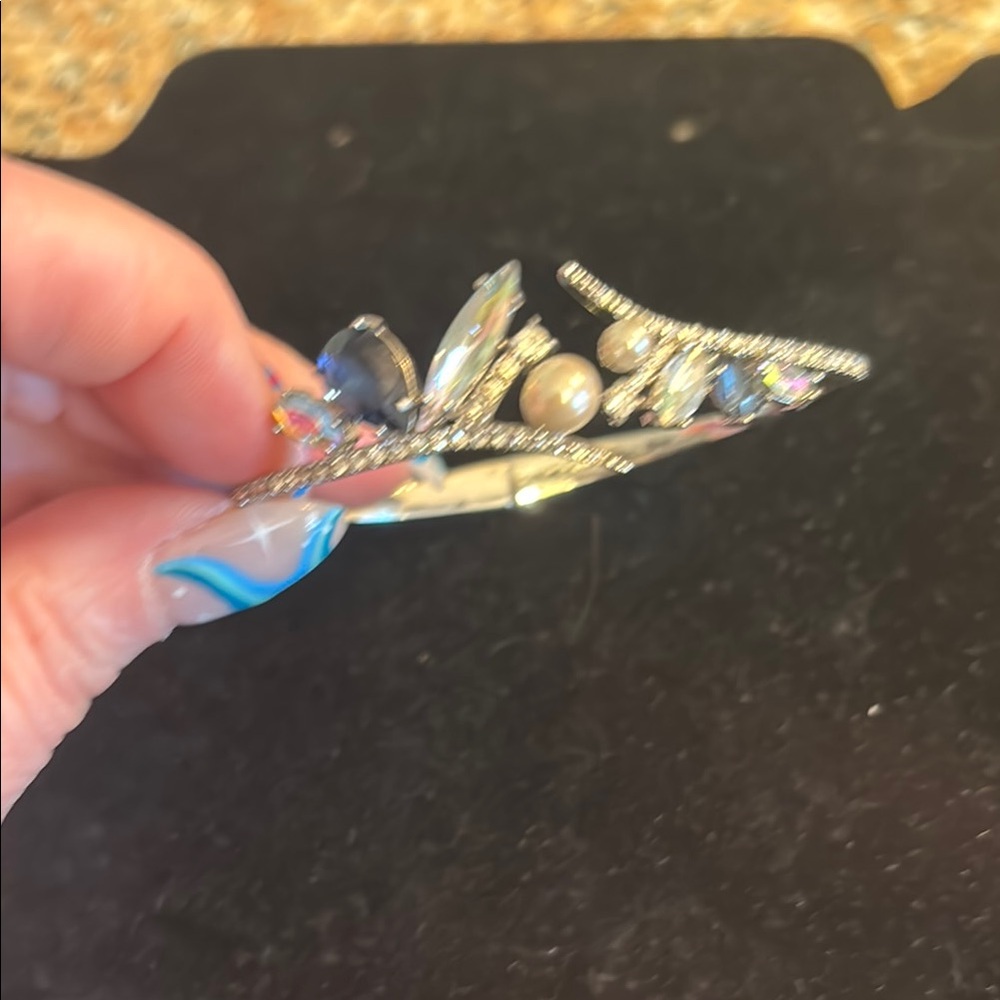 Chloe + Isabel Silver and Blue Noelle Delicate Bracelet